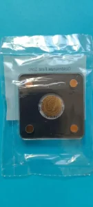 Zlatnik godisnjica sletanja na mesec 1/500oz 999