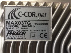 Phasor electronics MAX 037G-distribuciono pojačalo od 37db