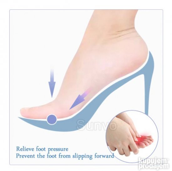 Ulosci silikonski samolepljivi za cipele sandale