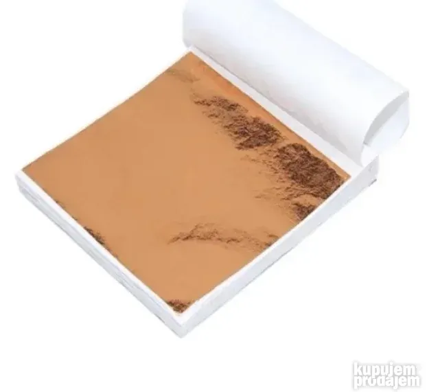 Imitacija zlatnog papira za dekupaz i druge teh ROSE GOLD