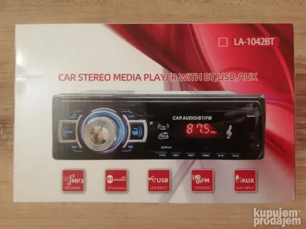 Auto radio plavi novo na lageru!
