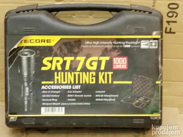 Lampa NITECORE SRT7GT dodatna oprema
