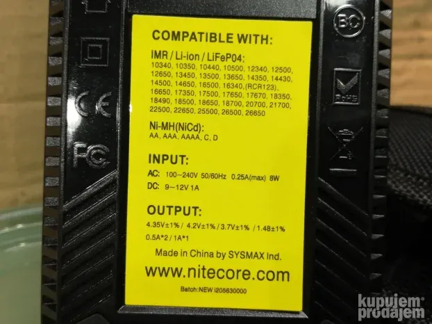 Lampa NITECORE SRT7GT dodatna oprema