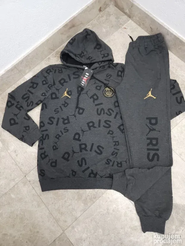 PSG Muska trenerke sa kapom Air Jordan vel.S