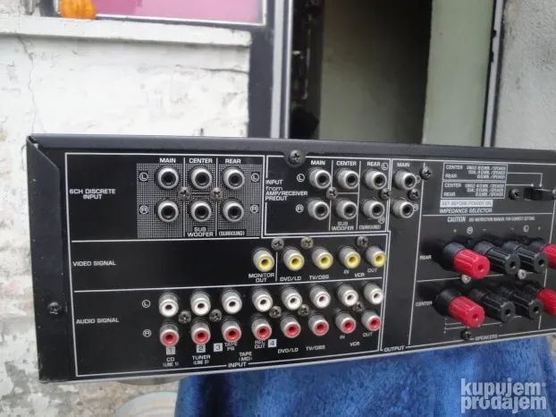 Mode d'emploi Yamaha DSP-A492 (34 des pages