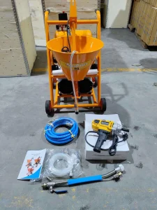 Masina za gletovanje  sa 2 motora