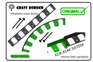 Granicnik-Ivicnjak za TRAVU Malc Kamen (1m sa 4 klina)