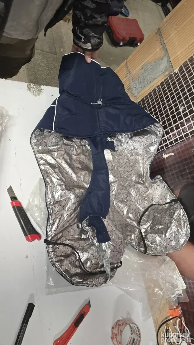 Croci Hiking K2 kabanica, plava, 55 cm