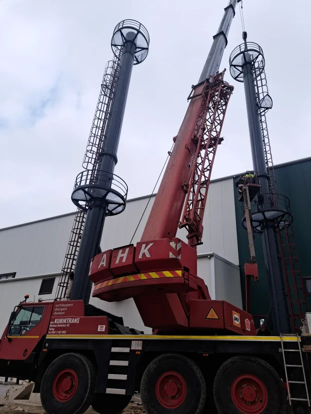 Usluge viljuškara 12,5t , Autodizalice 45t