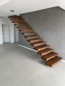 Drvena gazista stepenica kutijasta viseca