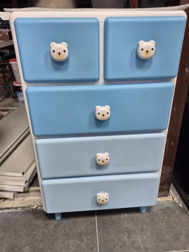 Polica ormaric za bebe i decu u 2 boje