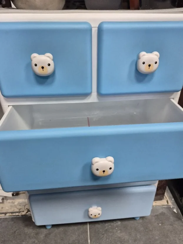 Polica ormaric za bebe i decu u 2 boje