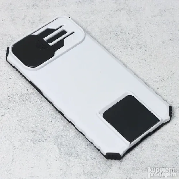 Maska Crashproof Back za iPhone 14 Plus 6.7 bela