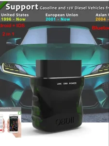 Bluetooth OBD2 dijagnostika ELM327