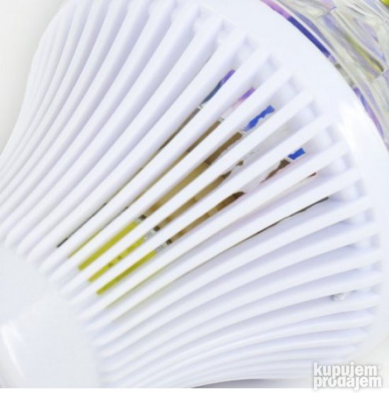 ROTIRAJUĆA Disko RGB LED Sijalica 3w -Disko KUGLA