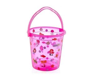 BabyJem Kofica za Kupanje Bebe Ocean - Pink Transparent