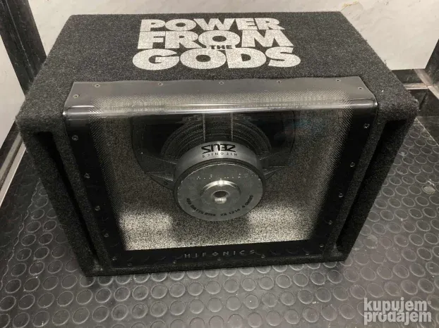 Subwoofer vufer 12”450w auto POWER FROM GODS Zeus ZX 1214