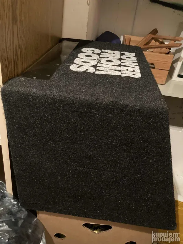 Subwoofer vufer 12”450w auto POWER FROM GODS Zeus ZX 1214