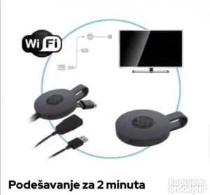 NOVO ChromeCast bezicni WiFi uredjaj pretvara tv u smart