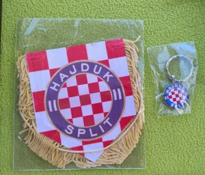 NK Hajduk Split , zastavica i privezak