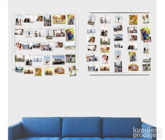 Organizator Slika- Viseci Zidni Dekor 70x55cm- Vencipo