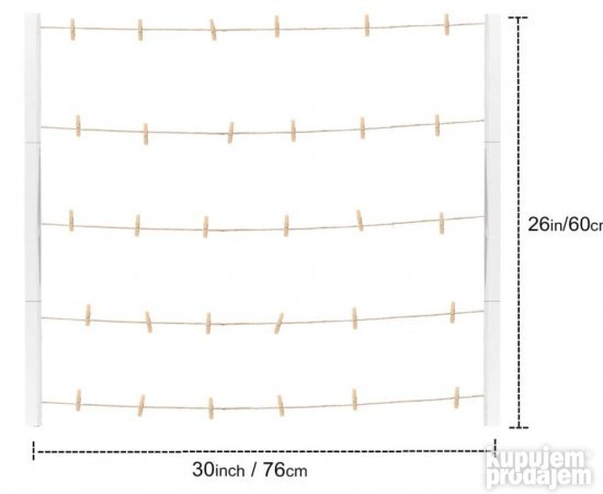 Organizator Slika- Viseci Zidni Dekor 70x55cm- Vencipo