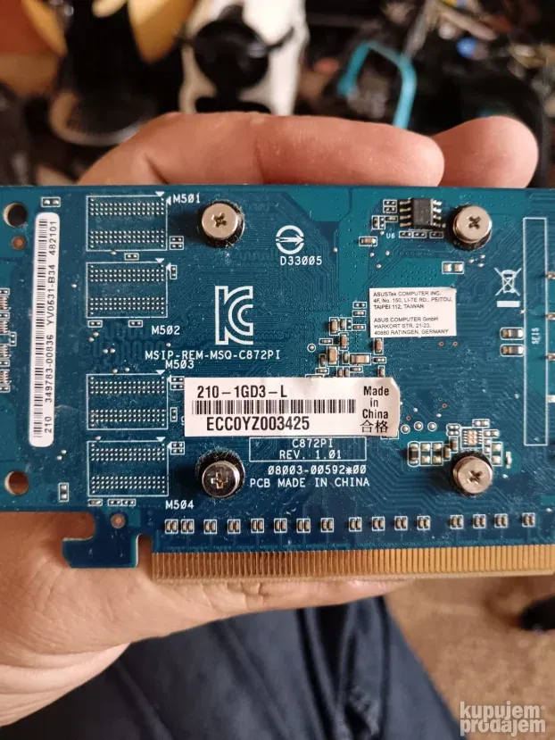 ASUS NVIDIA GeForce N210 1Gb DDR3 KupujemProdajem