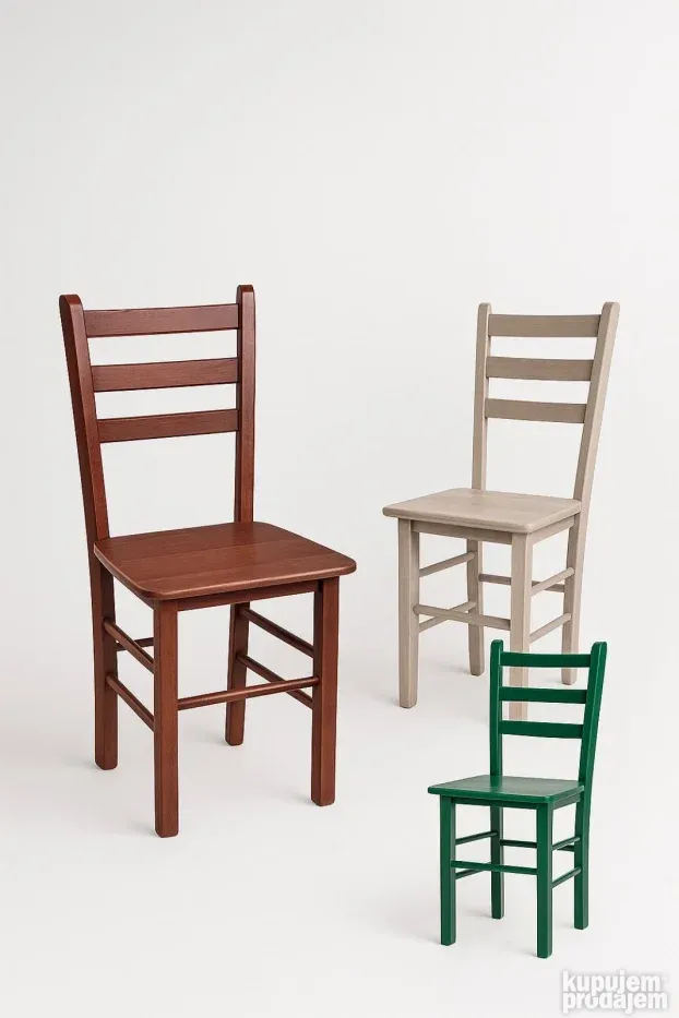 Etno stolica od drveta