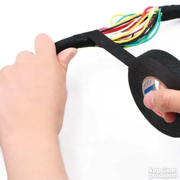 Traka 15m 19mm otporna na toplotu plamen  Zaštita za kablove