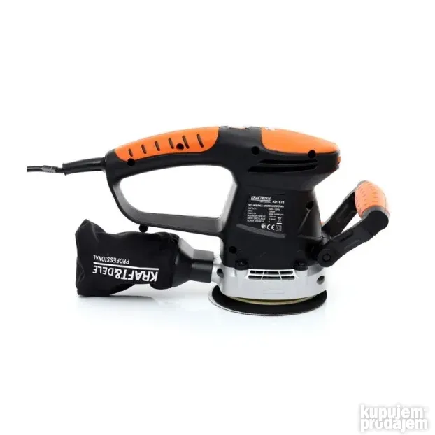 KD1678 Ekscentrična Brusilica KRAFT&DELE 1200W veća oranž