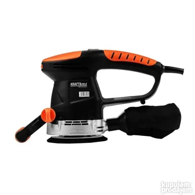 KD1678 Ekscentrična Brusilica KRAFT&DELE 1200W veća oranž