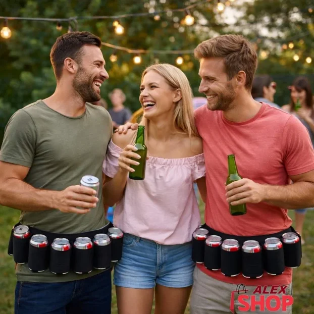 Kaiš za piće opasač za 6 limenki ili flaša