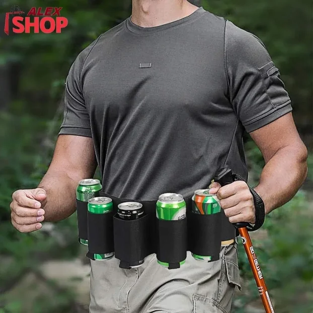 Kaiš za piće opasač za 6 limenki ili flaša