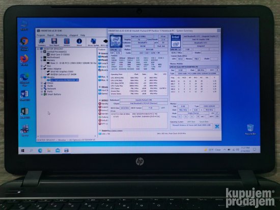 Laptop HP Pavilion 15 i7-5500U 8GB 1000GB/1TB FHD 15.6