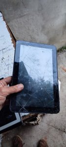 tablet denver tad-97052 tamno sivi za delove