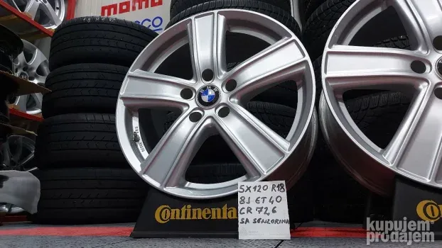 felne 5x120 r 18 bmw sa senzorima - KupujemProdajem