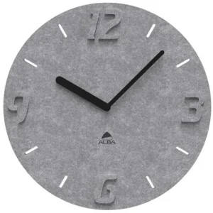 ALBA Wall clock Horpet 30 cm dark grey