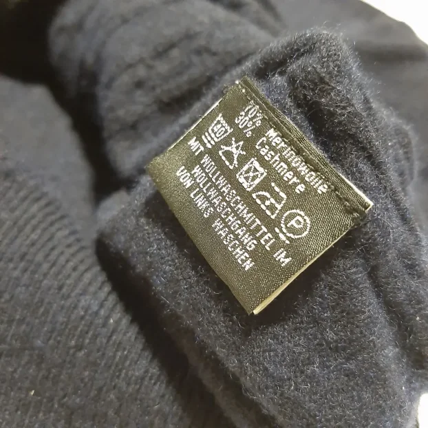 Peckott kasmir i merino vuna M