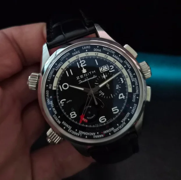 Zenith El Primero Pilot Doublematic 45mm