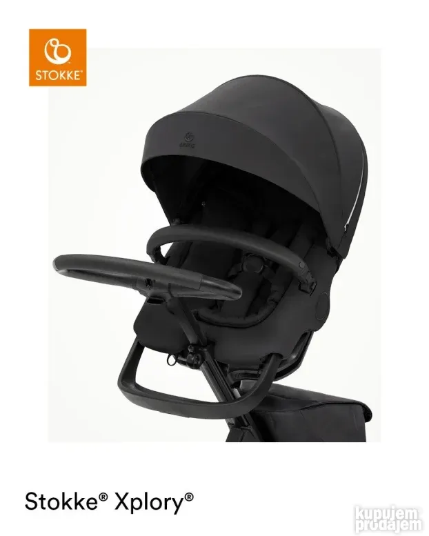 STOKKE Xplory X Rich Black decija kolica
