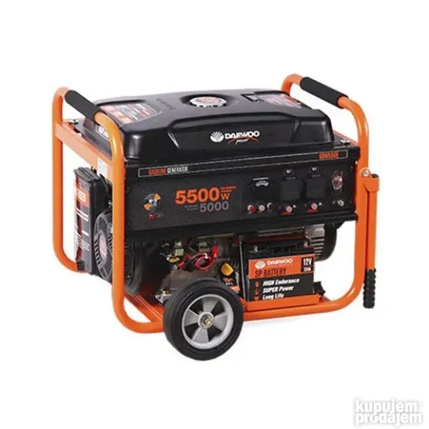 DAEWOO GD6500, benzinski generator 5000W,389CC