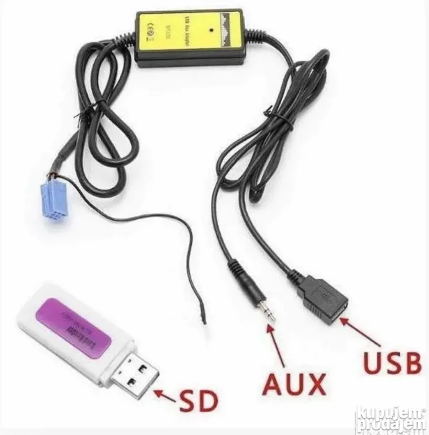 Audi A3 Aux Usb Mp3 muzika