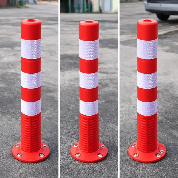 Plastični PVC fleksibilni parking stubići 75 cm PVC STUBIC