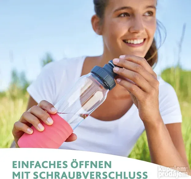 Emsa - Staklena Flasica za Vodu 0.7 Litara