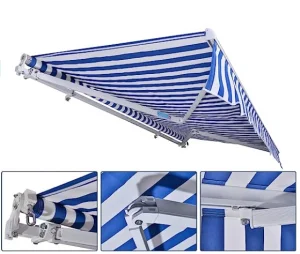Tenda Plavo Bela  - Vodootporna 3x2m ( Besplatna Postarina )