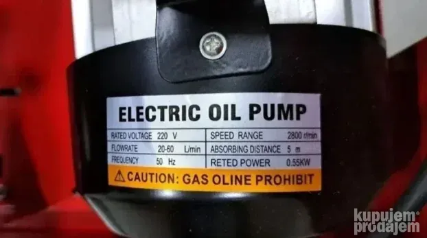 Pumpa sa brojčanikom za pretakanje tečnosti Pretakalica