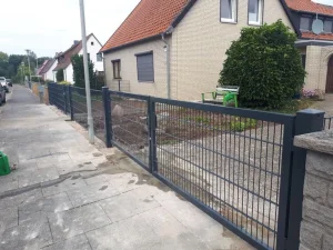 2D dvokrilna kapija