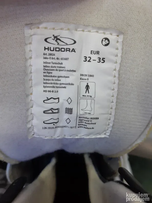 Roleri Hudora Br 32-35
