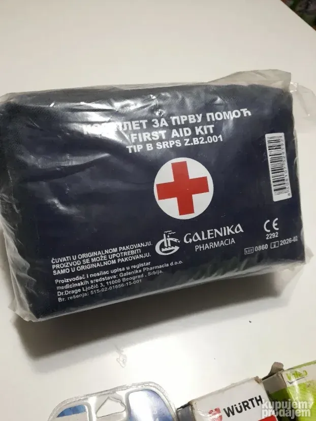 Prva Pomoć Galenika + 3 Sijalice Gratis