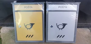 Poštansko sanduče metalno - veće - 340x250x70mm